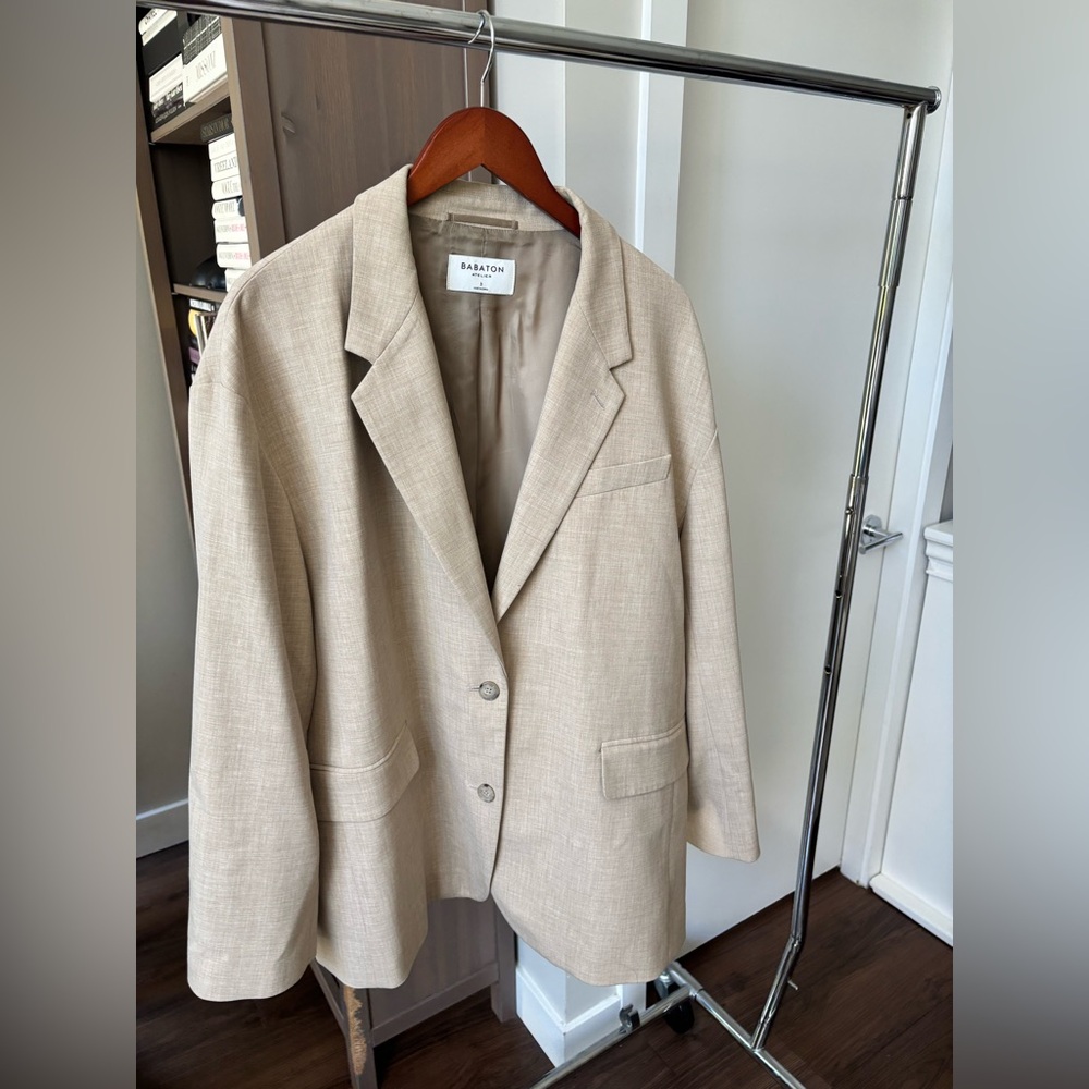 Banana Republic Atelier Beige Blazer
